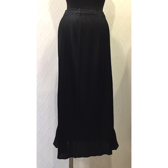 PLEATS PLEASE プリーツプリーズ ロングスカート ブラック PLEATS PLEASE プリーツプリーズ ロングスカート ブラック