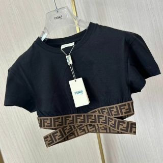 フェンディFENDIカットショルダープリーズ ブラウスシャツ 38xs - www