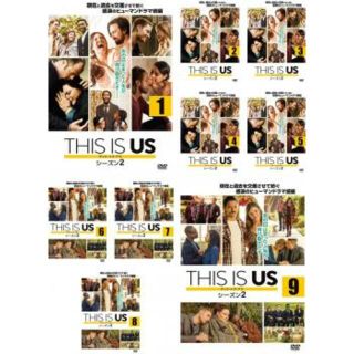 [278455-163]THIS IS US ディス・イズ・アス シーズン2(9枚セット)第1話〜第18話 最終【全巻セット 洋画 中古 DVD】ケース無:: レンタル落ち(TVドラマ)