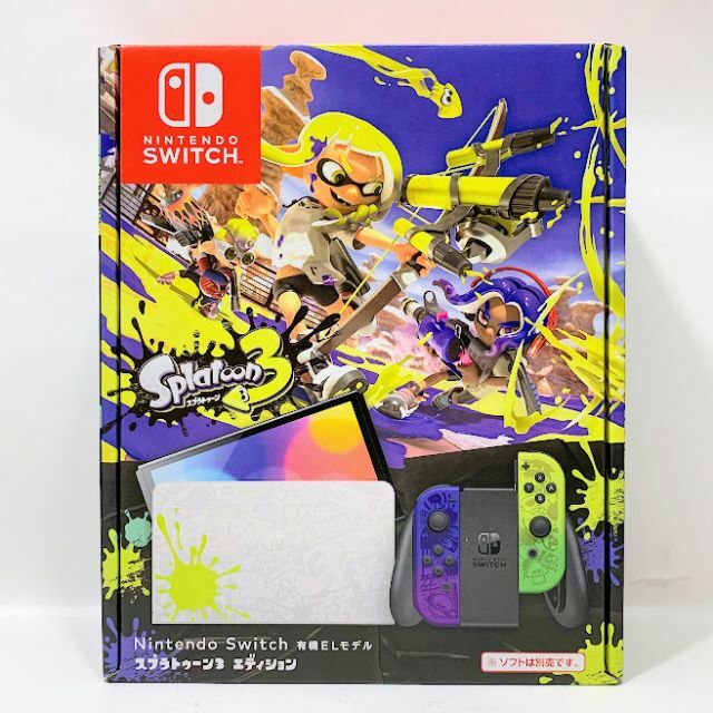 新品未開封 ニンテンドースイッチ 有機EL 本体 スプラトゥーン3 ...