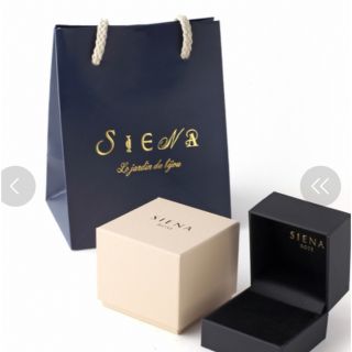 SIENA ROSE - シエナ ダイヤモンドバーピアスの通販 by 断捨離中