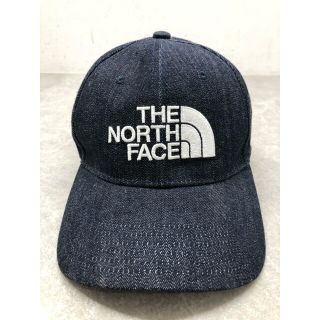 ザノースフェイス(THE NORTH FACE)のTHE NORTH FACE(ノースフェイス) NN02135 TNF Logo Cap 帽子 デニム インディゴ 【中古】【007】(キャップ)