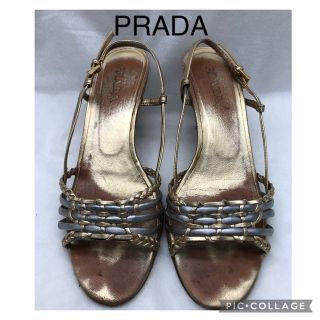 プラダ(PRADA)のPRADA プラダ　サンダル　36  22.5cm (サンダル)