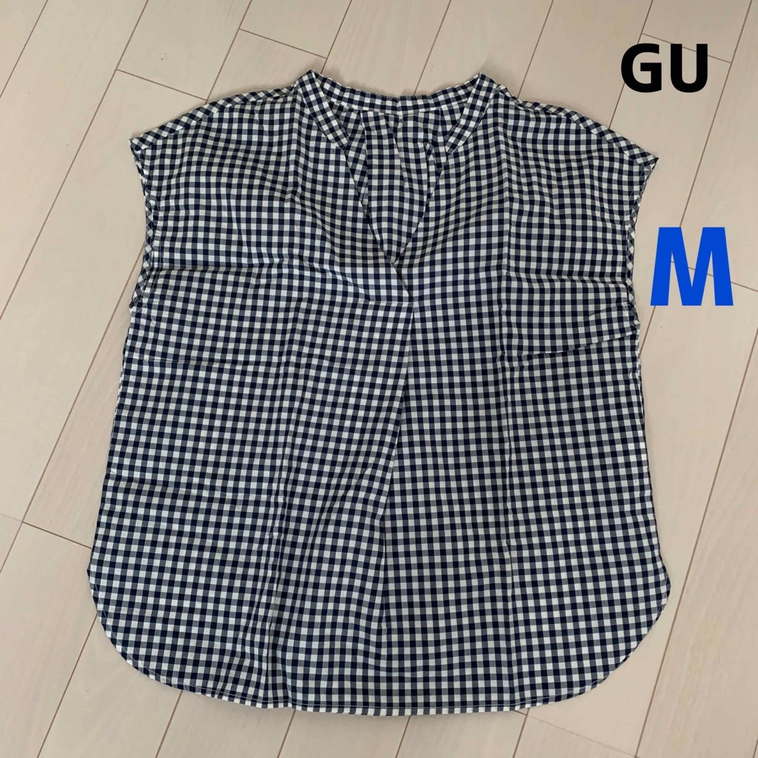 GU(ジーユー)のGU  レディース　トップス　シャツ　2枚セット レディースのトップス(シャツ/ブラウス(半袖/袖なし))の商品写真