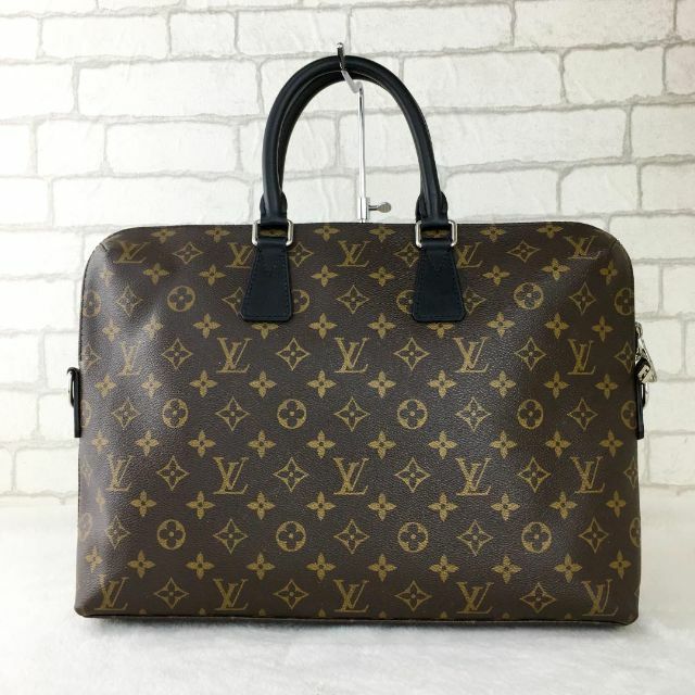 LOUIS VUITTON(ルイヴィトン)の✨美品✨　ヴィトン　モノグラムマカサー　ポルトドキュマンジュール　ビジネスバッグ メンズのバッグ(ビジネスバッグ)の商品写真