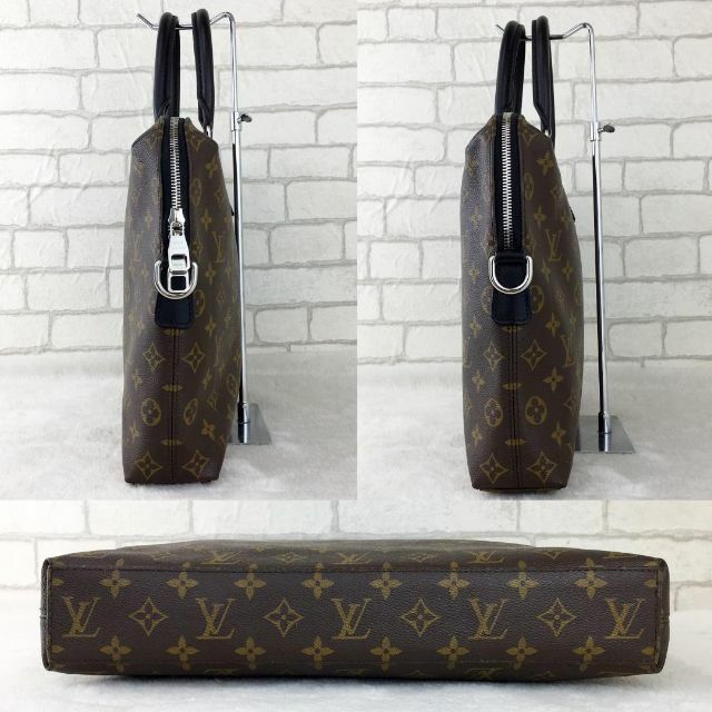 LOUIS VUITTON(ルイヴィトン)の✨美品✨　ヴィトン　モノグラムマカサー　ポルトドキュマンジュール　ビジネスバッグ メンズのバッグ(ビジネスバッグ)の商品写真