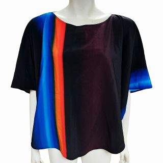 イッセイミヤケ(ISSEY MIYAKE)のイッセイミヤケ ブラウス カットソー ドルマンスリーブ 2 マルチカラー(シャツ/ブラウス(長袖/七分))