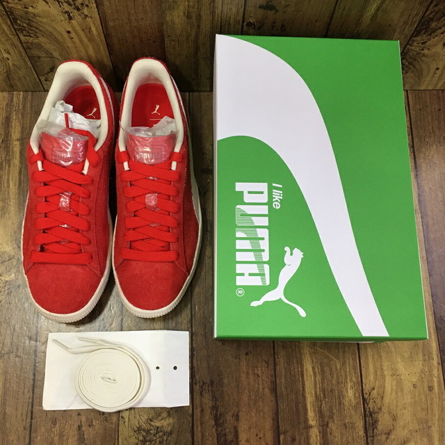 PUMA(プーマ)のEND. × PUMA CLYDE OG RED 50周年 300足限定 エンド プーマ クライド 392302-02【中古】【004】 メンズの靴/シューズ(スニーカー)の商品写真