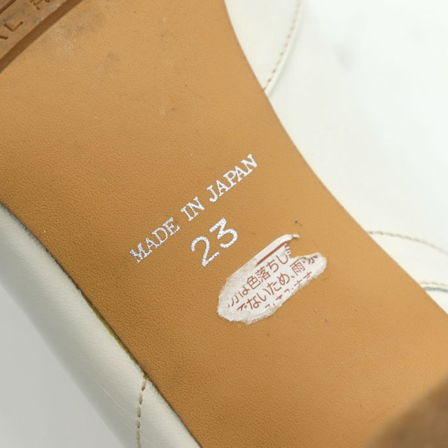 REGAL(リーガル)のリーガル パンプス オープントゥ ミドルヒール 日本製 ブランド シューズ 靴 白 レディース 23cmサイズ ホワイト REGAL レディースの靴/シューズ(ハイヒール/パンプス)の商品写真