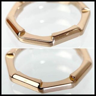 Gucci - グッチ Gucci K18 YG 8角形 リング #7 日本サイズ6.9号の通販