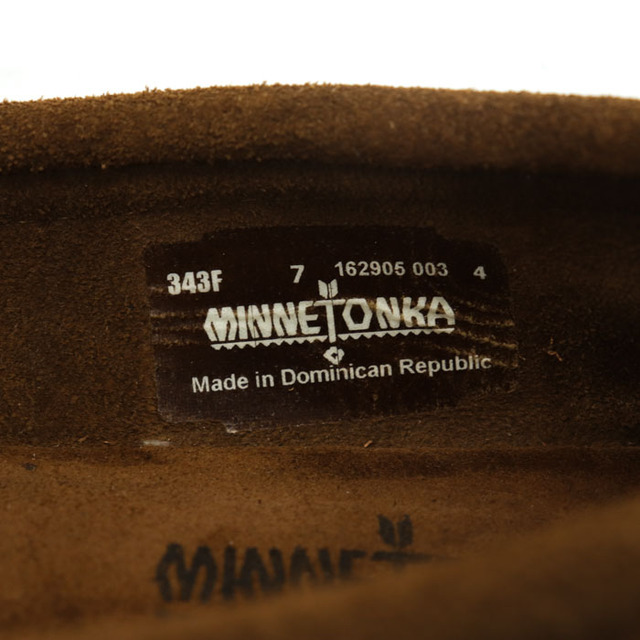 Minnetonka(ミネトンカ)のミネトンカ モカシン レオパード キルティーモック ブランド シューズ 靴 レディース 7サイズ ブラウン Minnetonka レディースの靴/シューズ(スリッポン/モカシン)の商品写真