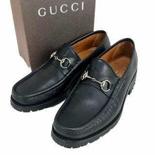 ☆決算特価商品☆ 極美品 グッチ ヴィンテージ ゴールドロゴ金具 黒色