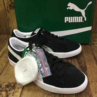 プーマ(PUMA)のPUMA × MONSTER ENERGY × atmos SUEDE VTG 374921-05 プーマ モンスターエナジー アトモス スウェード ヴィンテージ【中古】【004】(スニーカー)