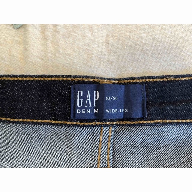 GAP(ギャップ)の【gap】ハイライズデニムワイドパンツ レディースのパンツ(デニム/ジーンズ)の商品写真