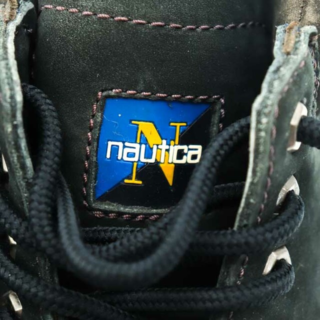 ノーティカ ショートブーツ トラッカー ワークブーツ レースアップ ブランド シューズ 靴 メンズ 26cmサイズ グレー NAUTICA