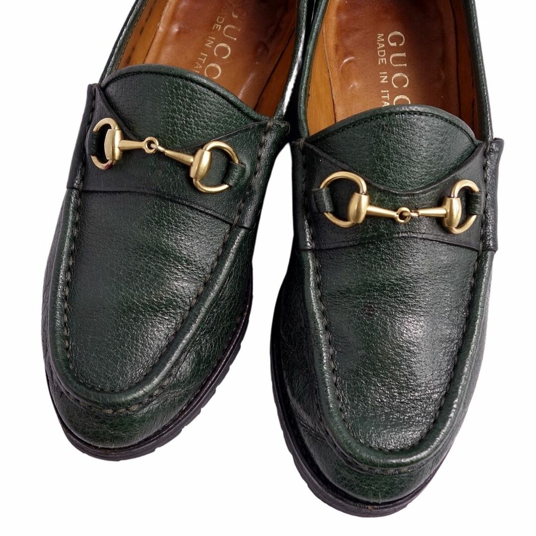 GUCCI - Vintage グッチ GUCCI ローファー モカシン ホース GUCCI - Vintage グッチ GUCCI ローファー モカシン ホース