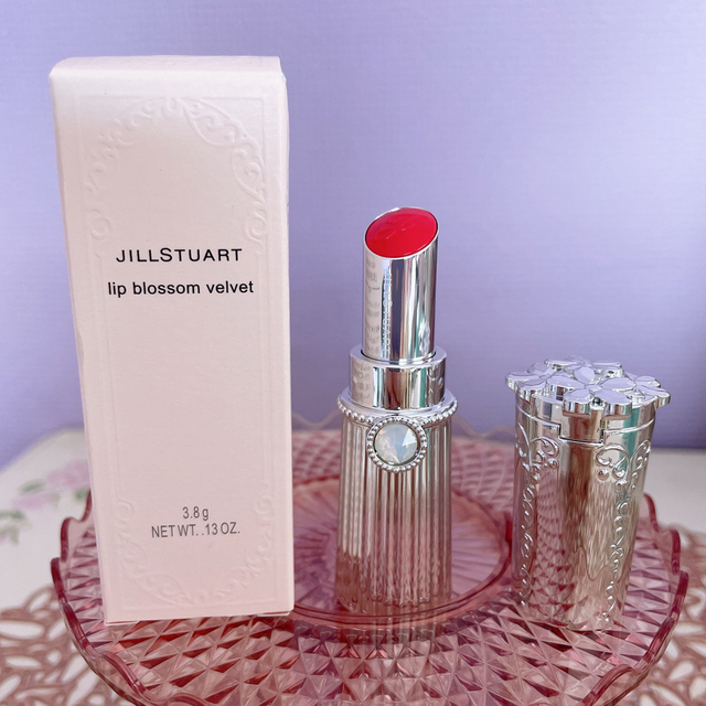 新作 リップブロッサム JILLSTUART - JILLSTUART ベルベット pansy 03 口紅