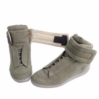 マルタンマルジェラ(Maison Martin Margiela)のメゾンマルタンマルジェラ Maison Martin Margiela スニーカー ハイカット フューチャーハイトップ ヌバックレザー シューズ メンズ 43(28cm相当) グレー(スニーカー)