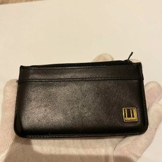 ダンヒル(Dunhill)のdunhill　ダンヒル　コインケース　ブラック　メンズ　ブランド(コインケース/小銭入れ)