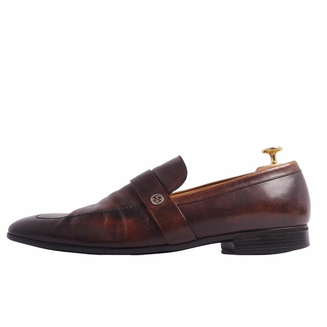 Gucci - グッチ GUCCI レザーシューズ ローファー ビジネスシューズ GG
