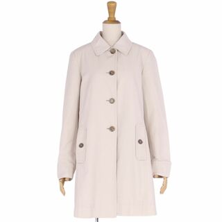 マックスマーラ(Max Mara)の美品 マックスマーラ Max Mara WEEKEND コート ステンカラーコート バルマカーンコート 無地 アウター レディース JI40 USA6 FB38(M相当) アイボリー(その他)