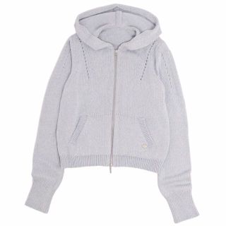 フォクシー パーカー グレー コットン 42 人気色 | vrealitybolivia.com