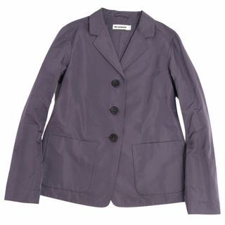 ジルサンダー(Jil Sander)のジルサンダー JIL SANDER ジャケット テーラードジャケット シングル 無地 背抜き アウター レディース 34(S相当) グレー(テーラードジャケット)