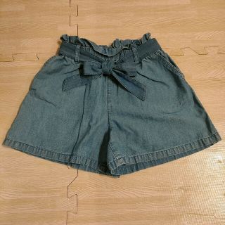 ユニクロ(UNIQLO)のユニクロ キュロットスカート ベルト付き 110(スカート)