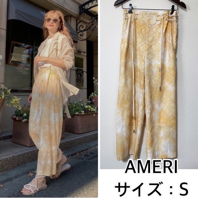 AMERI❤️MEDI LAMP エンブロイダリーパンツ　アメリ