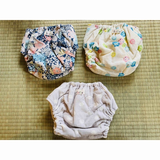 kucca 布おむつカバー テープ M キッズ/ベビー/マタニティのおむつ/トイレ用品(布おむつ)の商品写真