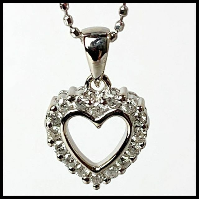 Folli Follie - フォリフォリ K18 ダイヤ 0.15ct ハートモチーフ