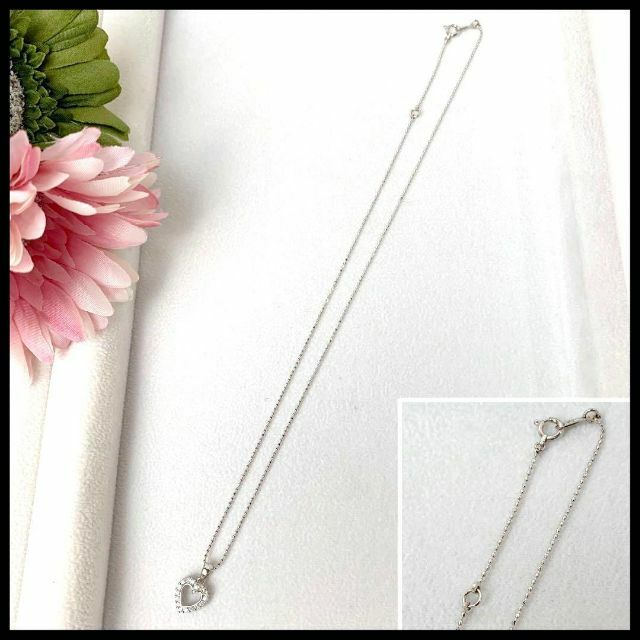 Folli Follie - フォリフォリ K18 ダイヤ 0.15ct ハートモチーフ