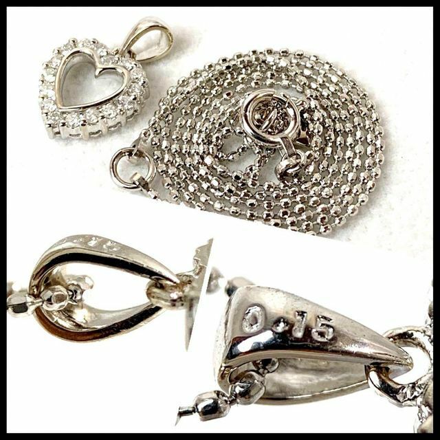 Folli Follie - フォリフォリ K18 ダイヤ 0.15ct ハートモチーフ