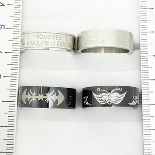 21号　サージカルステンレス　高品質　まとめ売り　指輪　ring870(リング(指輪))