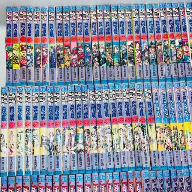 ジョジョの奇妙な冒険 シリーズ 全巻 セット 131冊の通販 by
