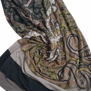 ETRO - 美品 エトロ ETRO ワンピース ドレス 七分袖 ペイズリー柄 ...