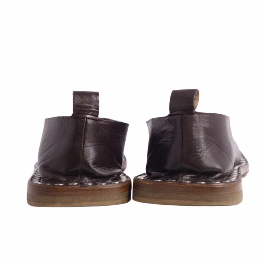 ジルサンダー JIL SANDER パンプス フラットパンプス スタッズ カーフレザー シューズ 靴 レディース 36(23cm相当) ブラウン