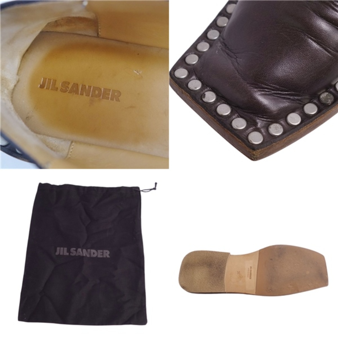 Jil Sander ジルサンダー パンプス フラットシューズ 靴 レザー 楽天市場】JIL SANDER ジルサンダー フラットシューズ Scarpa
