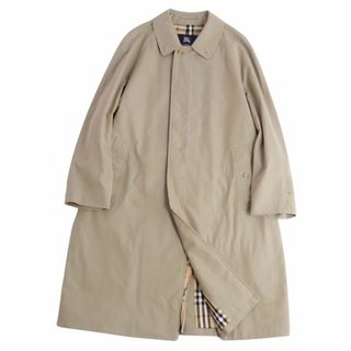 バーバリー(BURBERRY)のバーバリー ロンドン BURBERRY LONDON コート ステンカラーコート バルマカーンコート コットン100％ アウター メンズ 92-170-5(M相当) ベージュカーキ(ステンカラーコート)