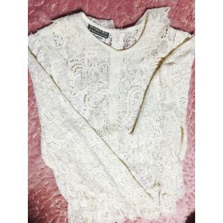 フラワー(flower)のvintage レースブラウス ゆみ様専用(シャツ/ブラウス(長袖/七分))