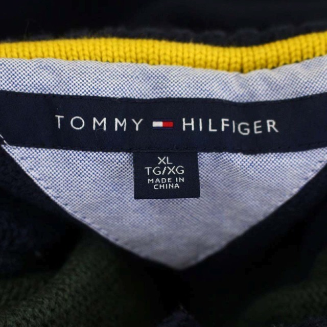 TOMMY HILFIGER - トミーヒルフィガー 総柄ニット セーター