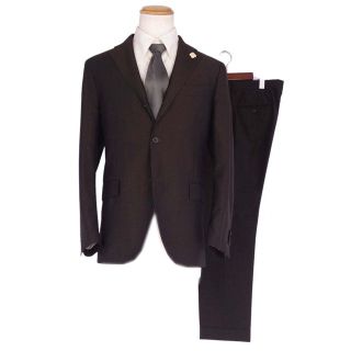 美品 ラルディーニ LARDINI セットアップ シングル スーツ 春夏