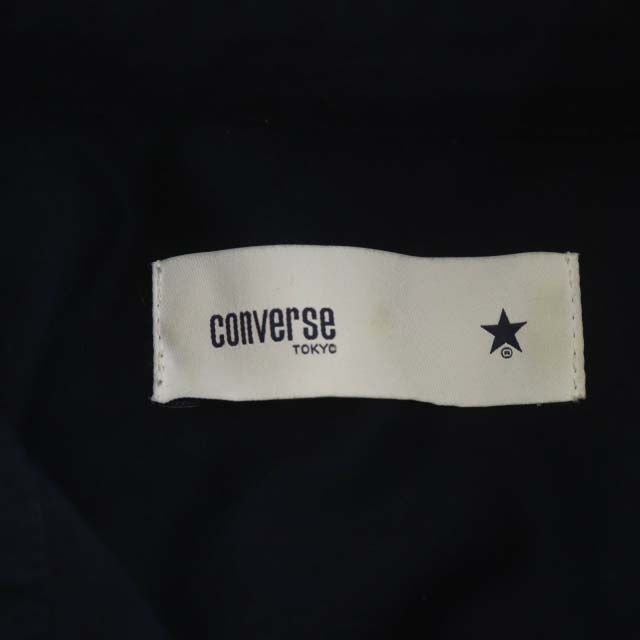 CONVERSE(コンバース)のコンバース トウキョウ バックプリントミリタリーシャツ 長袖 前開き コットン レディースのトップス(シャツ/ブラウス(長袖/七分))の商品写真