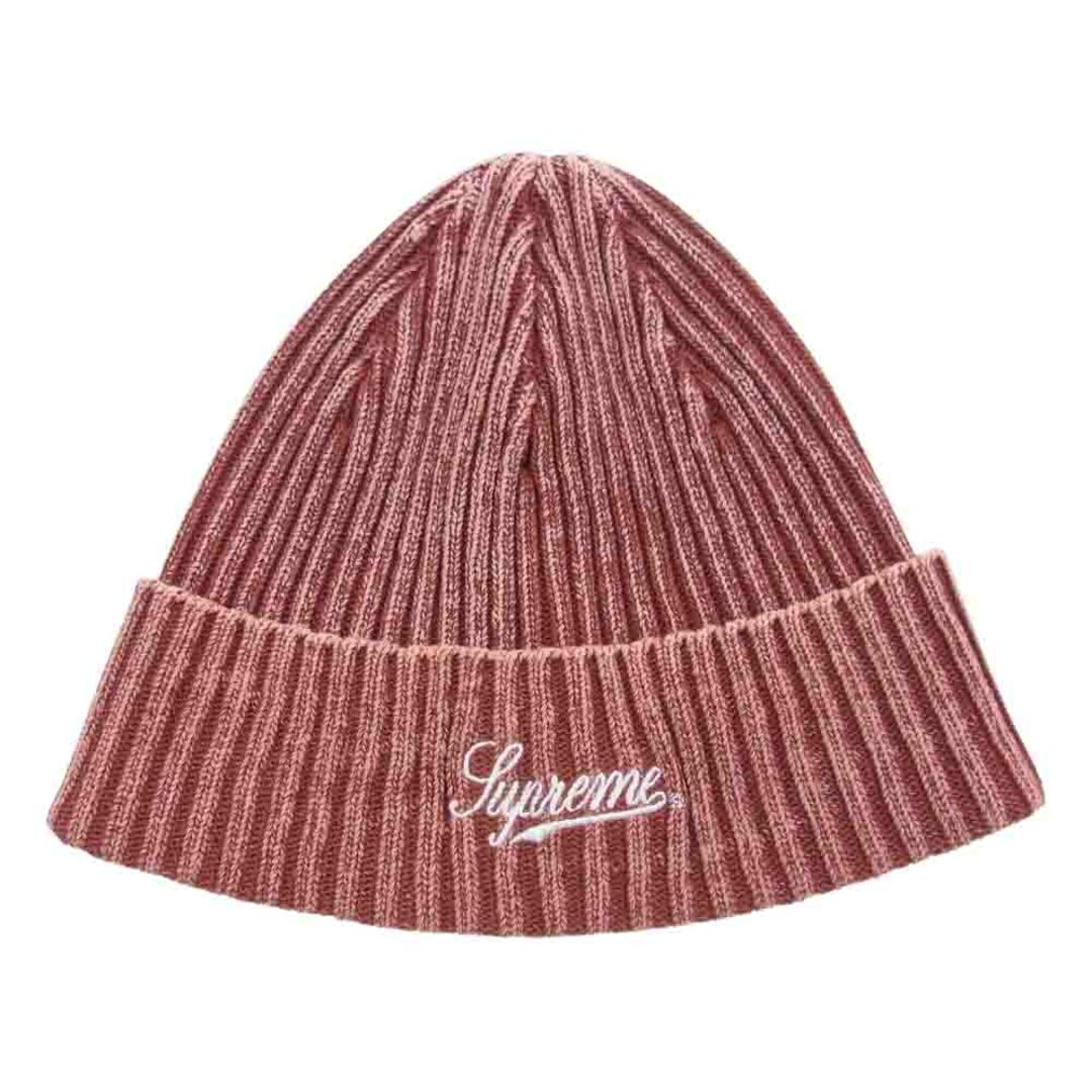 約20cm頭回りSupreme シュプリーム ニットキャップ 21SS Bleached Rib Beanie ブリーチ リブ ビーニー ニット帽 ブラウン系【新古品】【未使用】