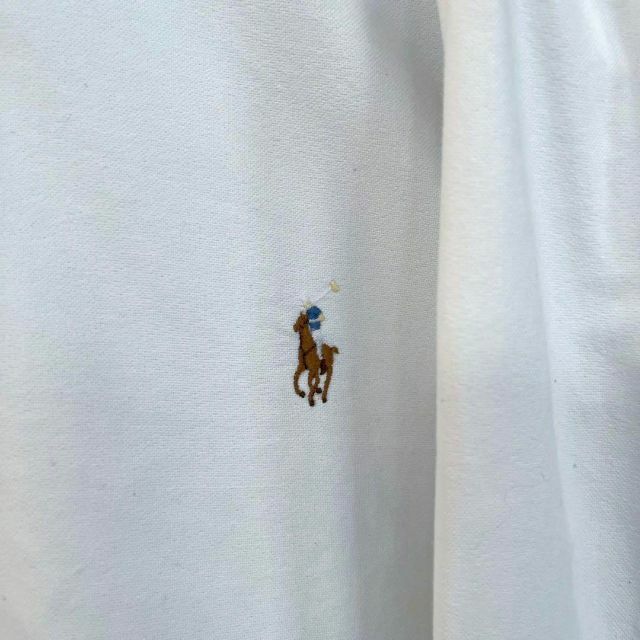 ラルフローレン ワンポイントカラーポロ刺繍オックスフォードBDシャツ ... ラルフローレン ワンポイントカラーポロ刺繍オックスフォードBDシャツ サイズM白