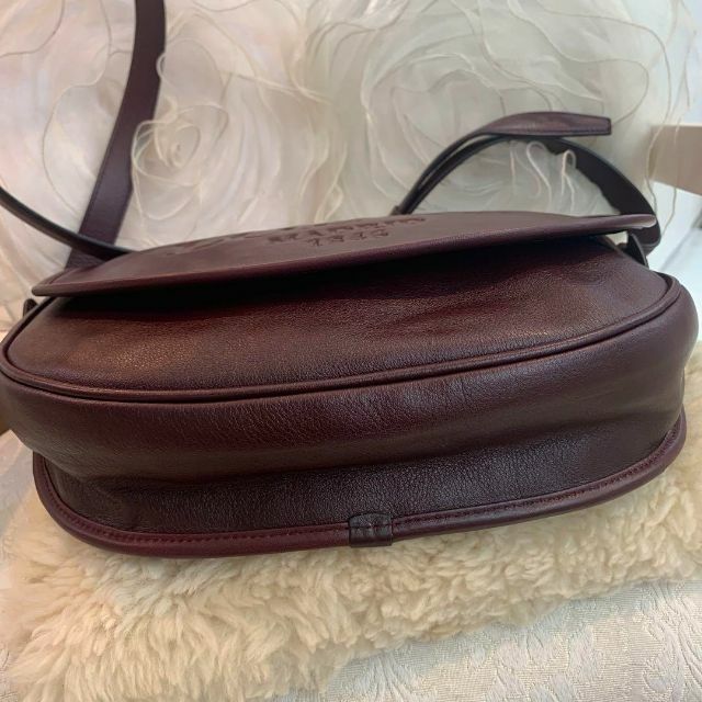 ☆新品同様☆LOEWE ロエベ ヘリテージ ショルダーバッグ ボルドー系