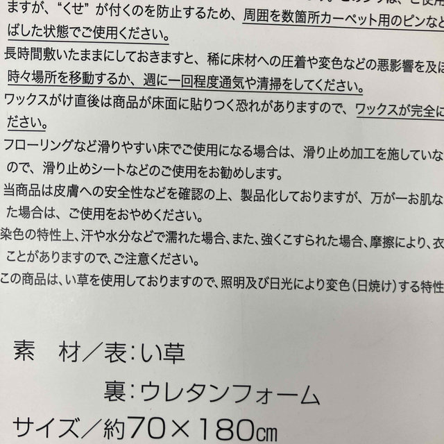 イケヒコ 熊本のい草で織った マルチマット 6