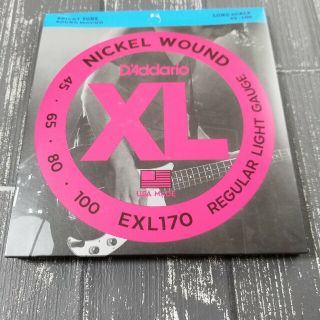 新品　D'Addario ダダリオ ベース弦 ニッケル EXL170(弦)