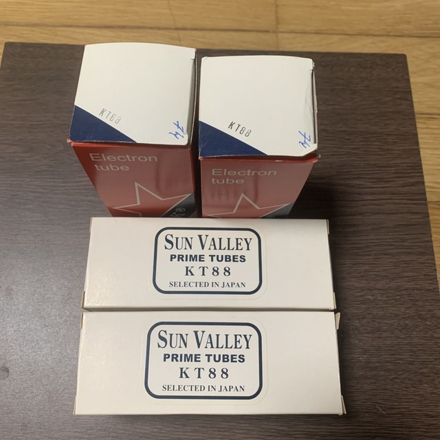 KT88 SOVTEK 真空管 2本SUN VALLEY KT88 真空管2本の通販 by