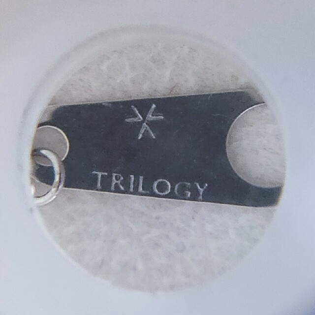 trilogy(トリロジー)のトリロジー ダイヤモンド ネックレス K18PG K18WG 0.20ct レディースのアクセサリー(ネックレス)の商品写真